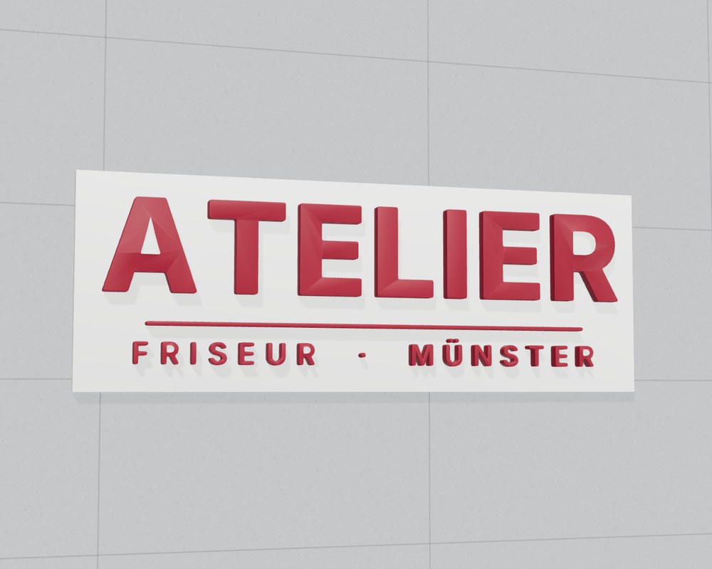Individuelle Pulverbeschichtung – Visualisierung von Visuellewand