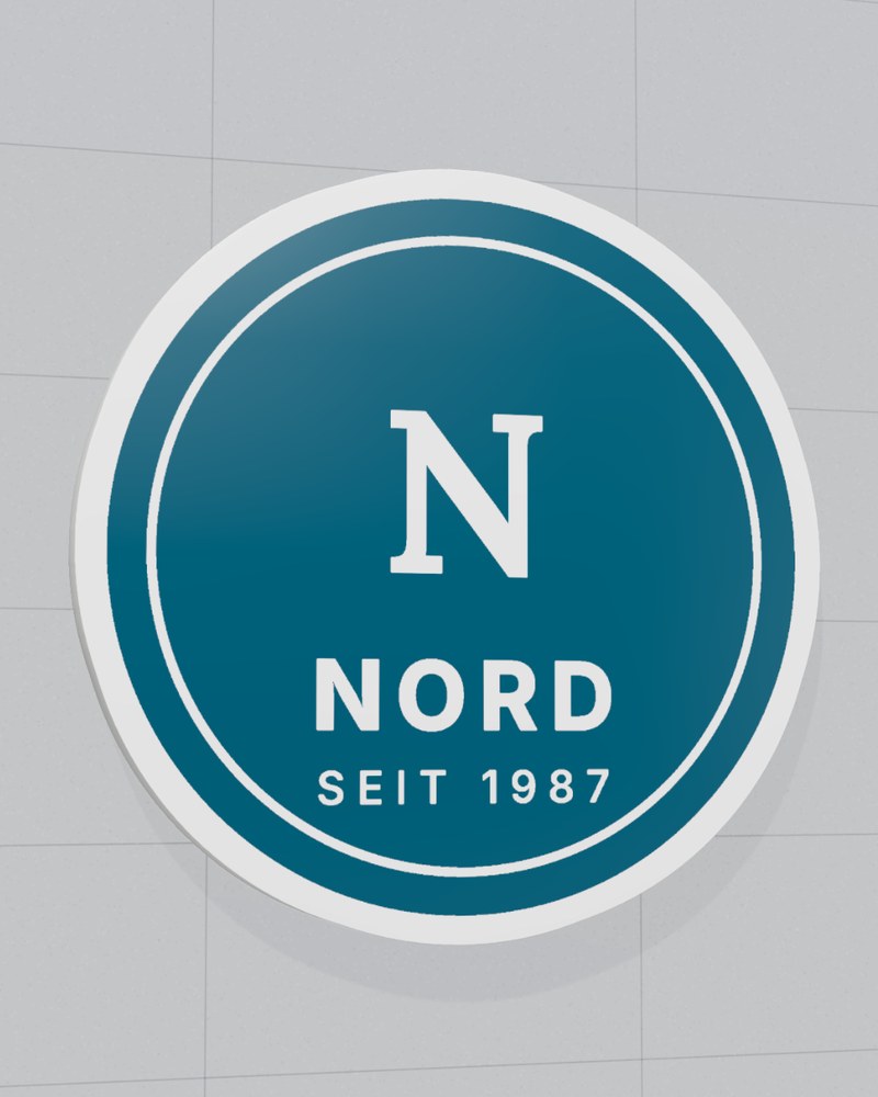 3D LED Form-Leuchtkasten — Ihre Logo-Kontur, frei geformt. – Visualisierung von Visuellewand