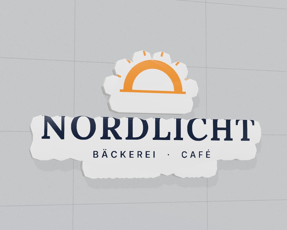 Individuelle Logo-Kontur – Visualisierung von Visuellewand