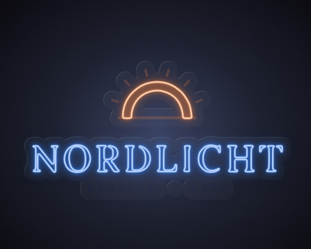Logo im Schaufenster – Visualisierung von Visuellewand